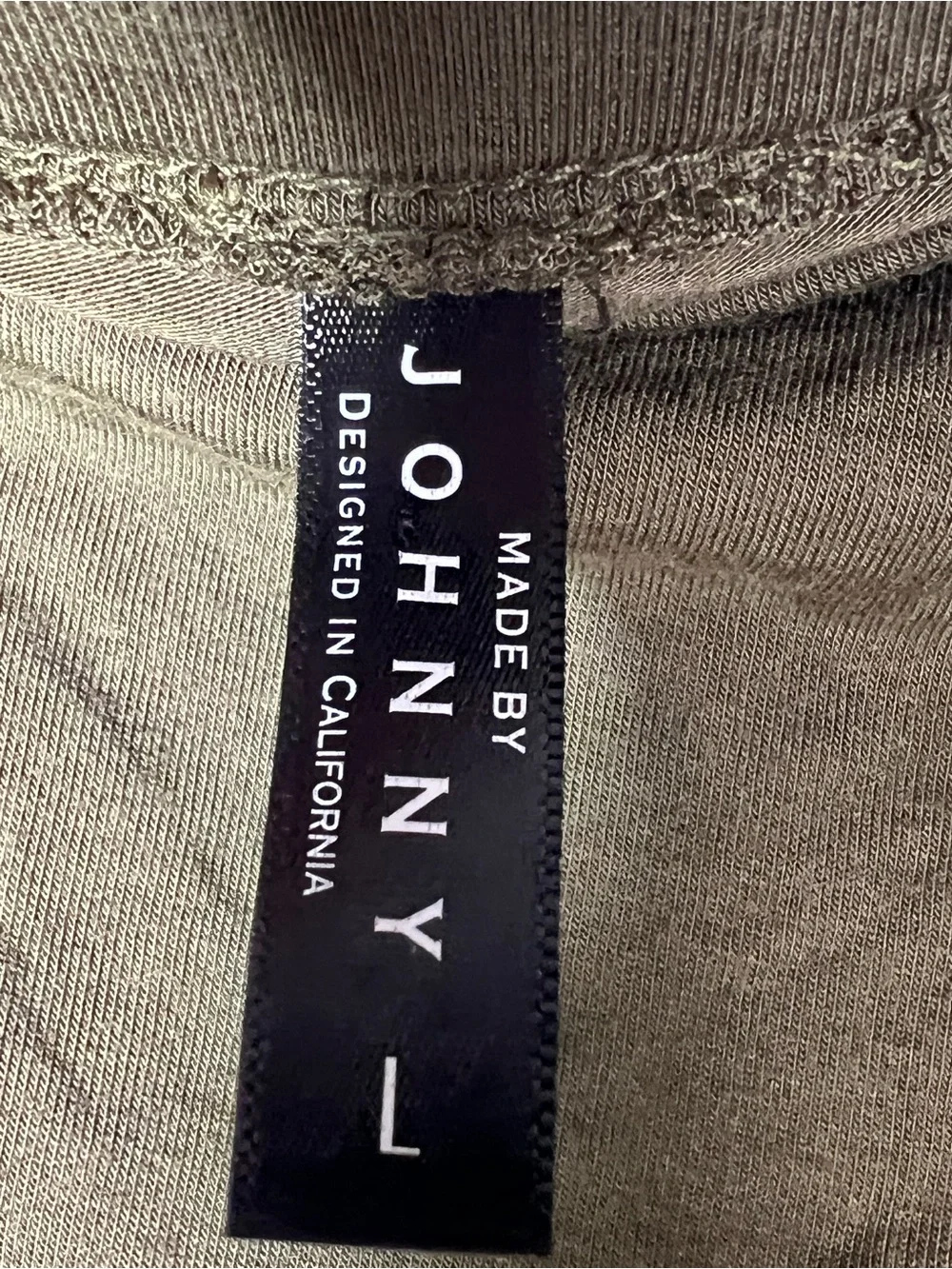 Johnny army green  midi pencil skirt with side rouching size large L B146